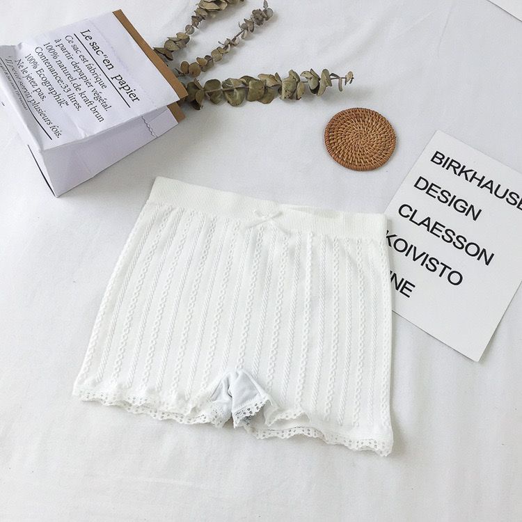 [ LINGERIE MASTER ] - (C-10) Celana Dalam Wanita / Short Fashion / Celana Pendek / Celana Boxer / Underwear Seamless-C-10 Putih