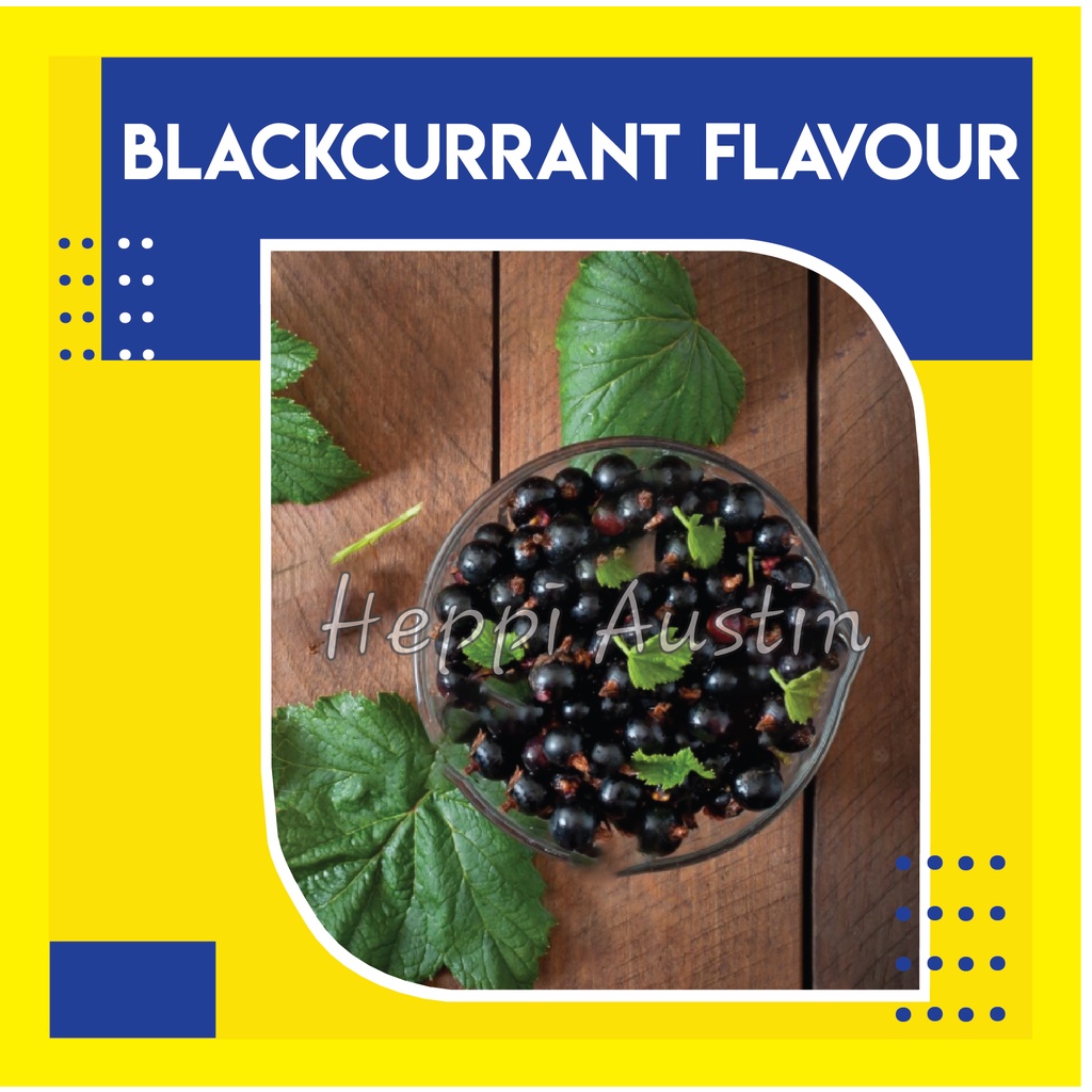 

Essen Blackcurrant Esen Anggur Hitam Blackcurrant Perisa Makanan Wangi Anggur Blackcurrant Flavour 50 ML