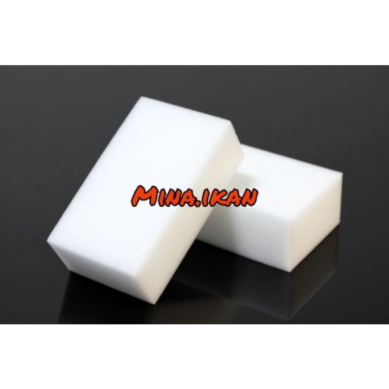 Magic Sponge Cleaner Spons Ajaib Spon Pembersih Kaca Kerak Aquarium