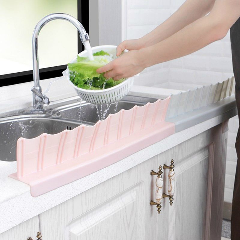 49cm Pelindung Wastafel Cipratan Air/Pembatas Wastafel Cipratan/Penahan Air Wastafel Kitchen Sink