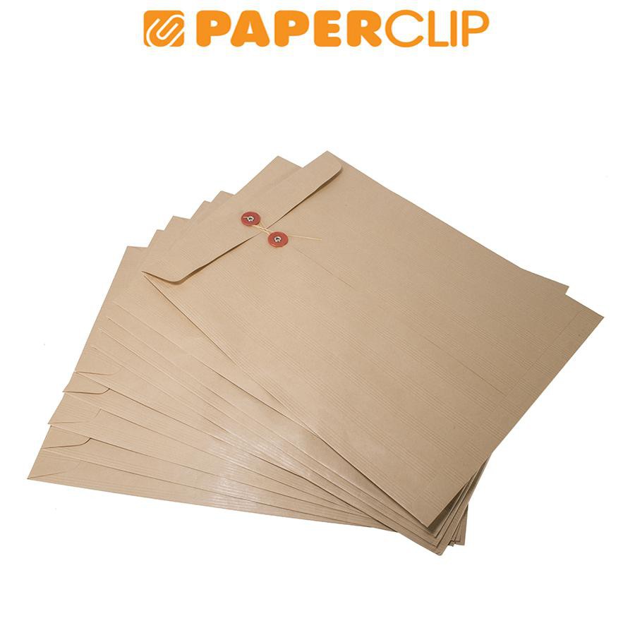 AMPLOP COKLAT 312 TALI@10  POLOS