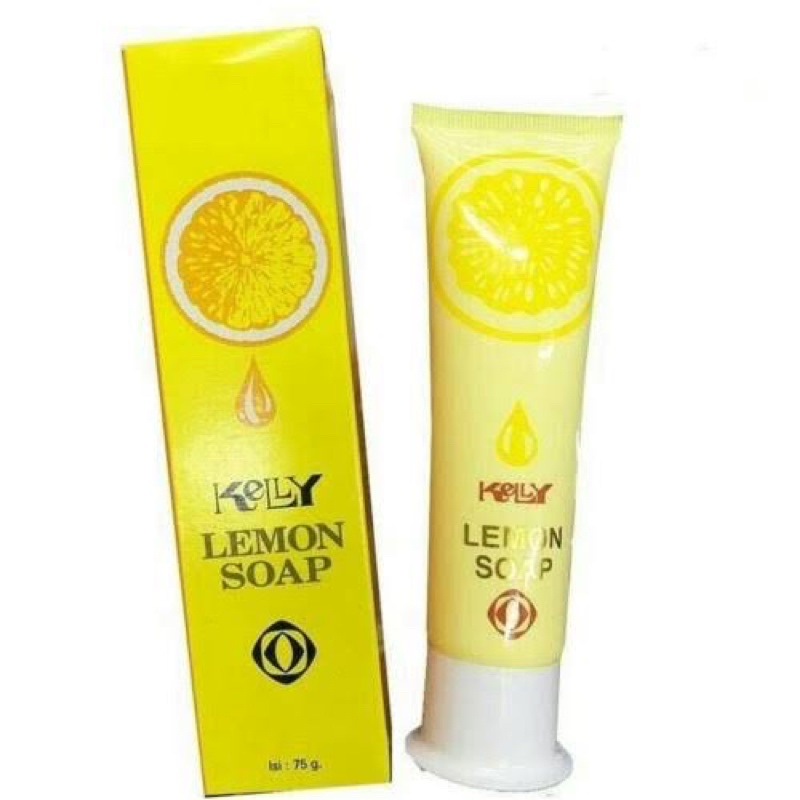 [ BPOM / ECER ] KELLY LEMON SOAP 75GR