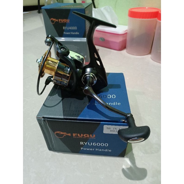 Reel gulungan pancing FUGU RYU 6000 POWER HANDLE