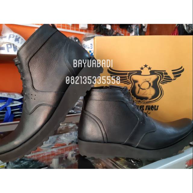 Sepatu pdh p21 dof/dop tipe hiker full kulit