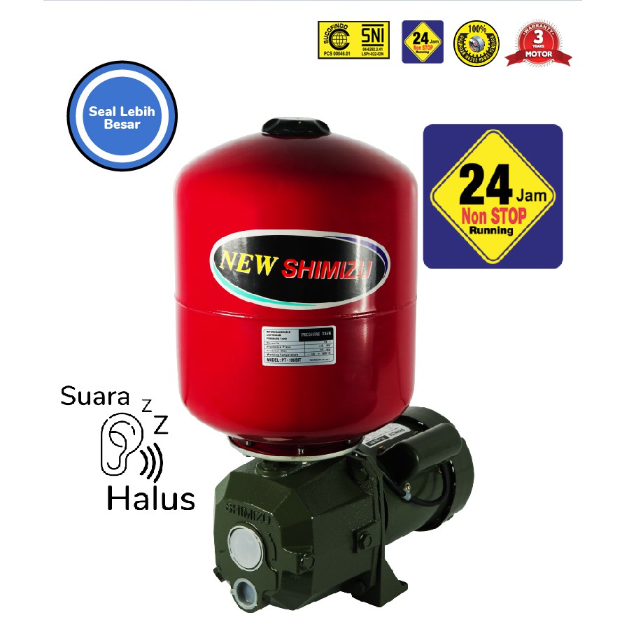 Pompa Air SHIMIZU JETPUMP PC-268 BIT TANPA TABUNG
