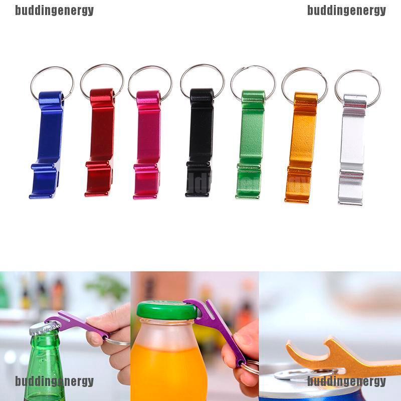 5Pcs Bottle Opener Key Ring Chain Keyring Keychain Metal Beer Bar Tool Claw New