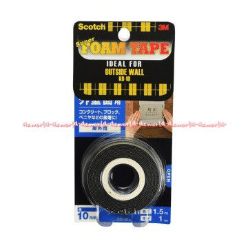 Scotch Super Foam Tape Double Tape untuk Dinding Luar Pita Doubel Tip