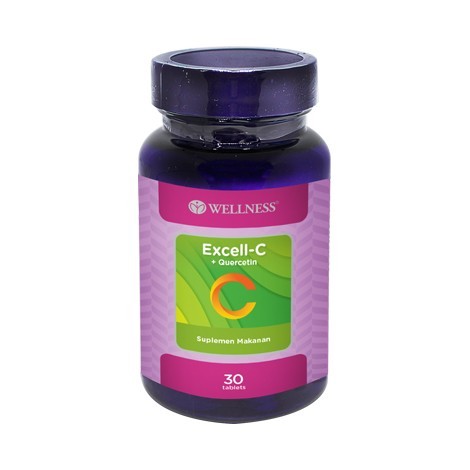 Wellness Excell-C+Quercetin 30 Tablets BPOM