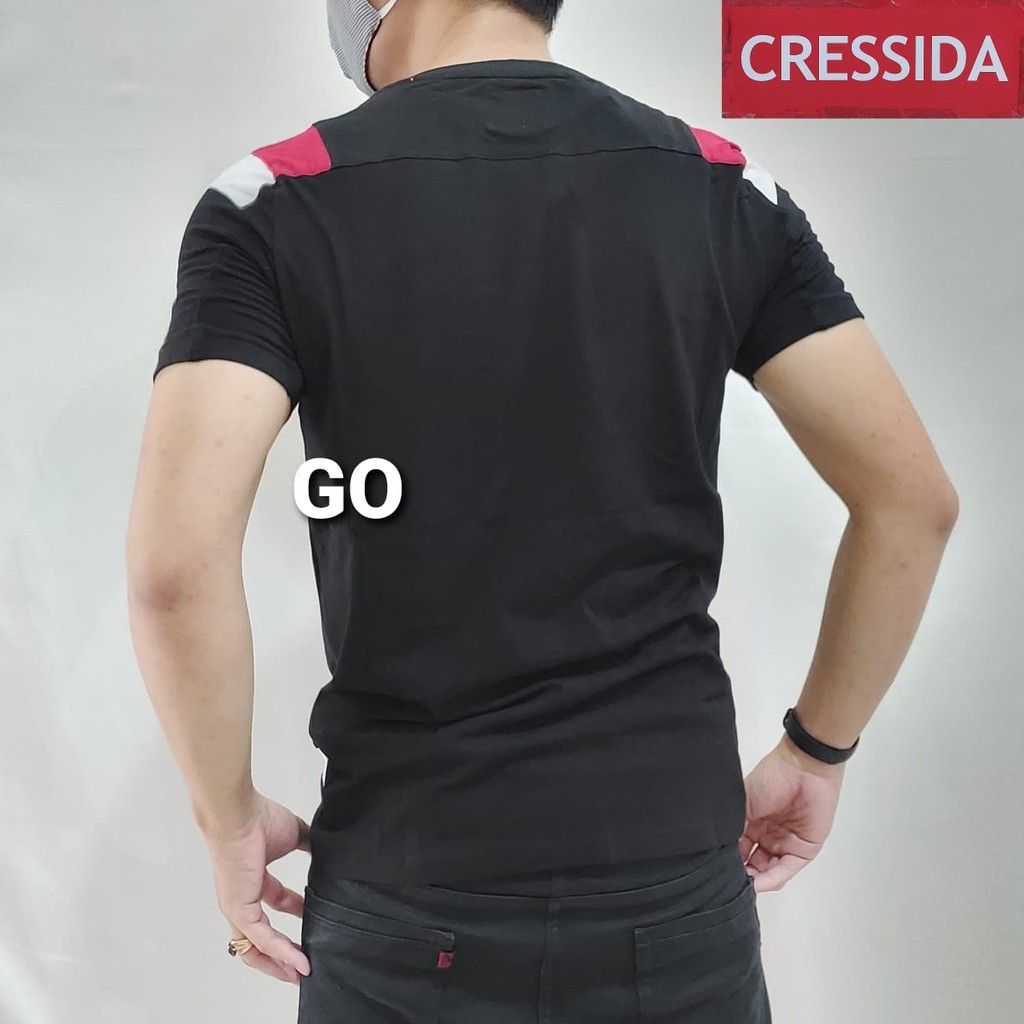 BB CRESSIDA KAOS COWOK Baju Cowok Kaos Cressida-MHSSM.901336