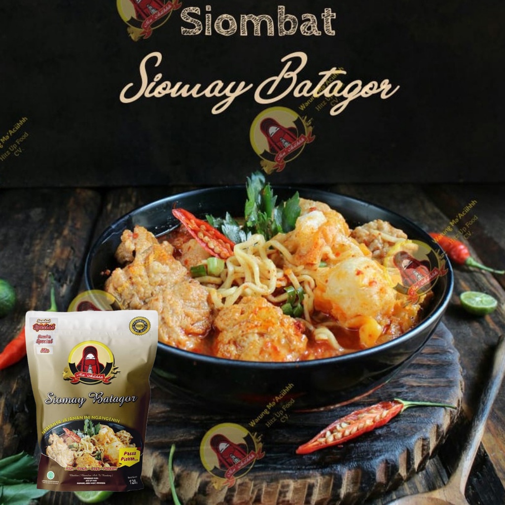 

Siomay Batagor MAACIH Camilan Instant 120gr