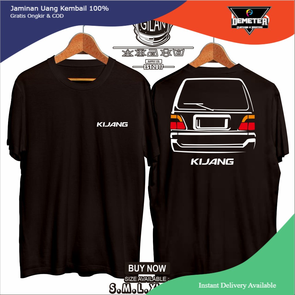 KAOS BAJU MOBIL KIJANG KAPSUL LGX REAR RACING OTOMOTIF - Demeter.Cloth