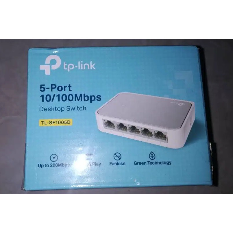 TP-LINK TL-SF1005D : 5-Port 10/100Mbps Desktop Switch