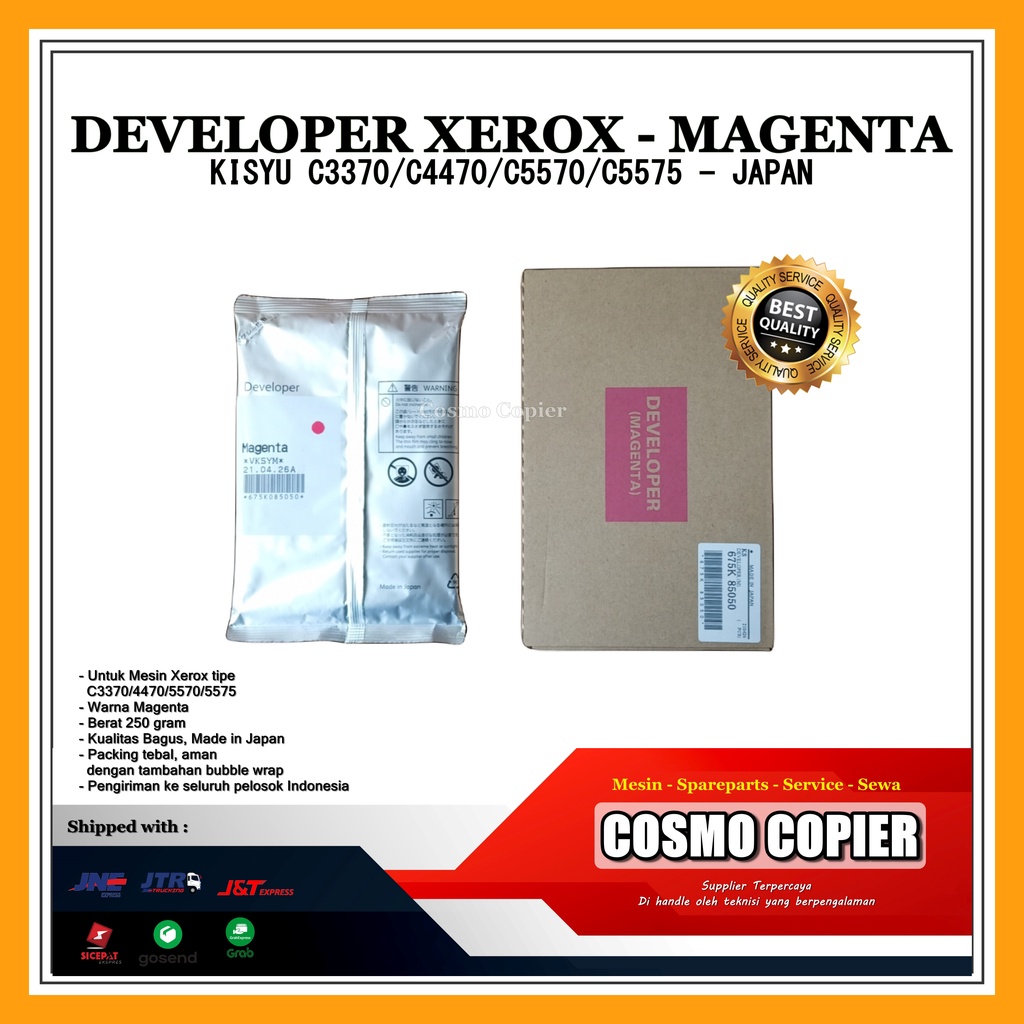 DEVELOPER XEROX C3370/4470/5570 MAGENTA - JAPAN