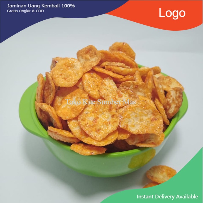 

MAKANAN RINGAN SNACKS OPAK MINI PEDAS MANIS 250 GR / OPAK MEDAN / KILOAN