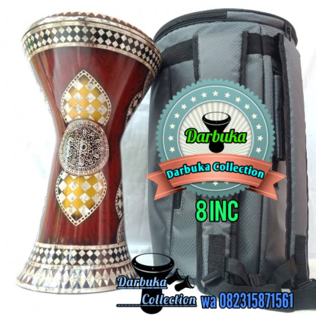 Darbuka Motif 8inc // darbuka// darbuka murah// darbuka ajib