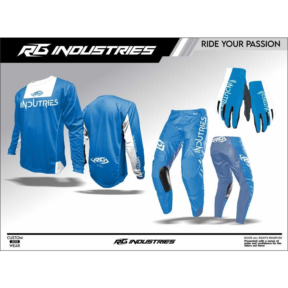Jersey Set Trail Motocross Jerset Motocross Jerset Rg Industries Premium Gearset Rg Industries Premi