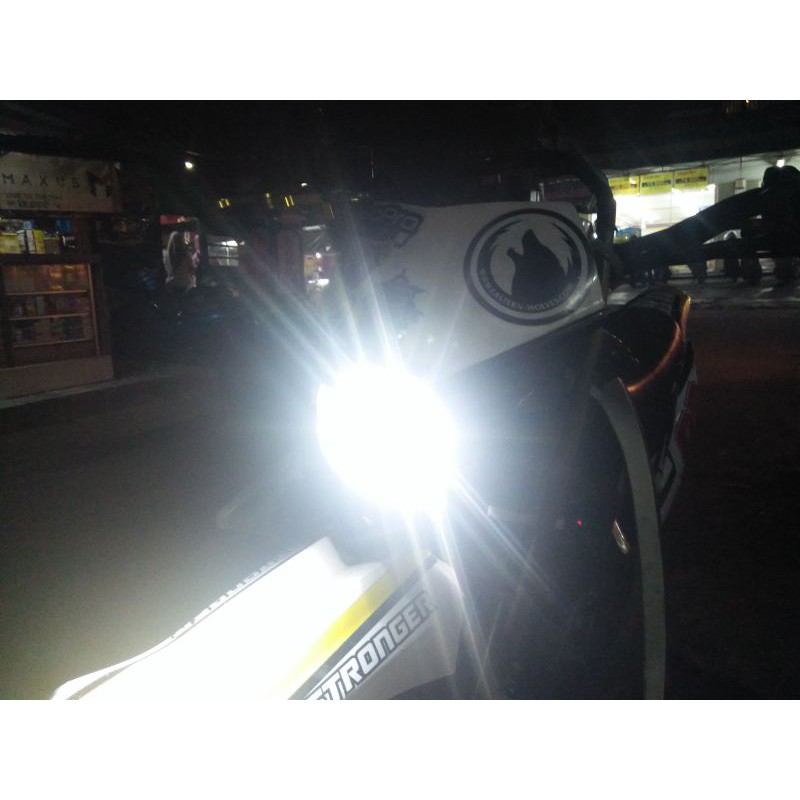 Headlamp Halo Sein Upgrade LED 3 Mata KLX Dtracker CRF WR Diablo Viar