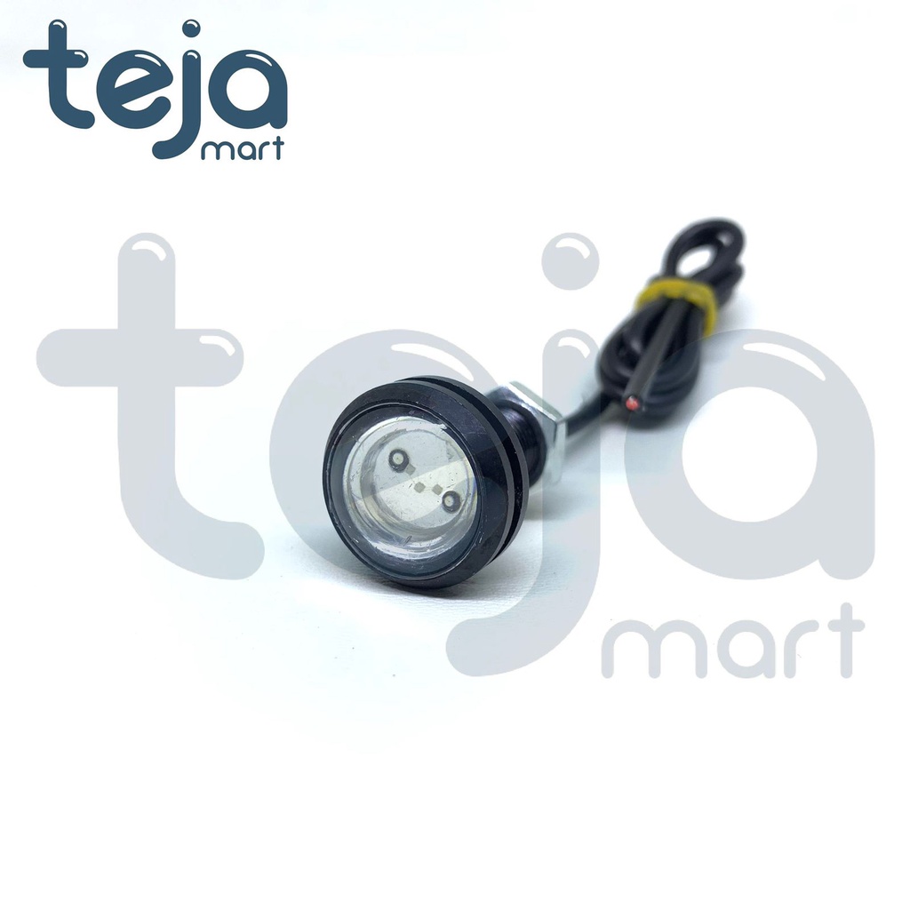 Lampu LED Mata Elang Eagle Eye 12V 23mm Variasi Aksesoris Motor Mobil High QUALITY