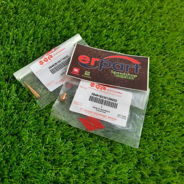 Pilot jet main jet satria Fu original bukan ktc daytona