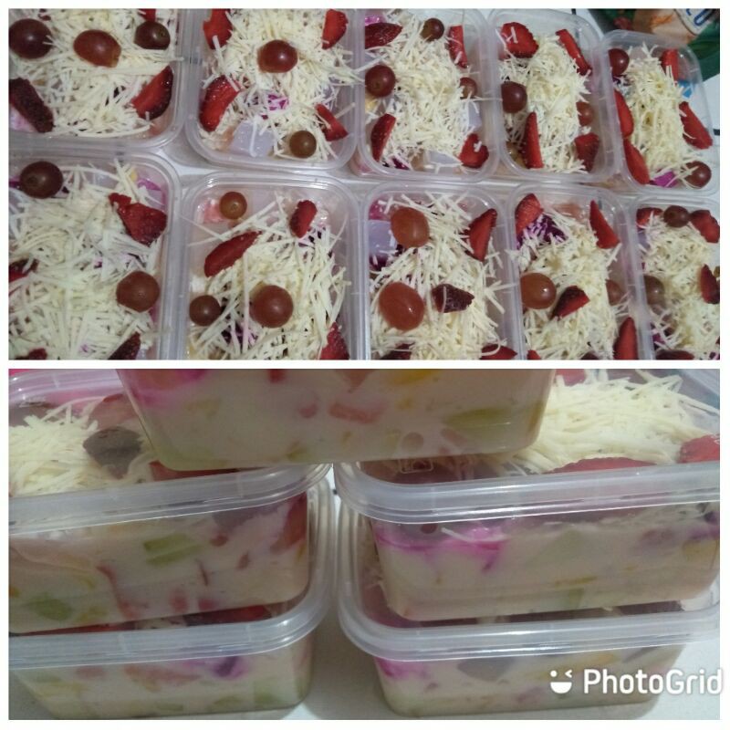 

Salad buah fress dan segar 500ML