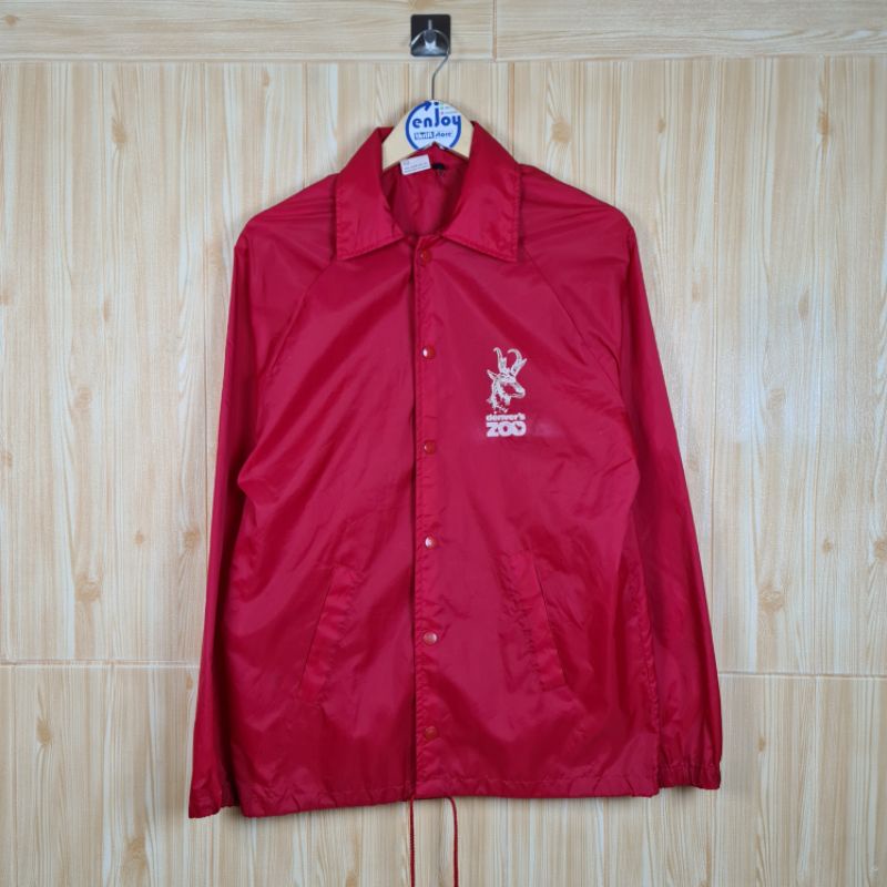 coach jacket jaket DENVER'S ZOO shirt parasut second original preloved