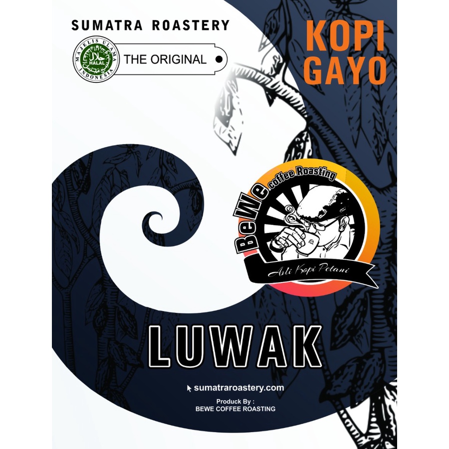 

KOPI LUWAK KEMASAN 1000 GRAM | SUMATRA ROASTERY | KOPI GAYO | BEWE COFFE