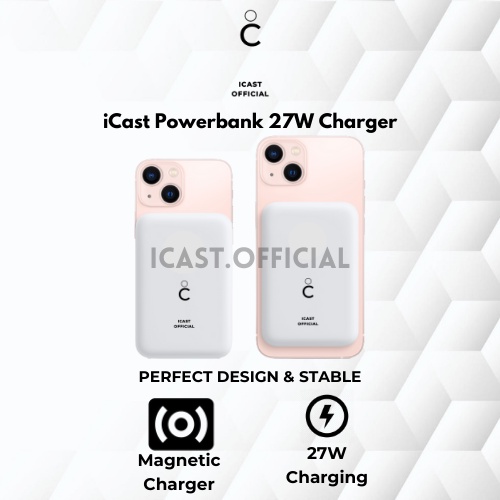 Powerbank Magnetic - Wireless Charger - Charger by iCast Official