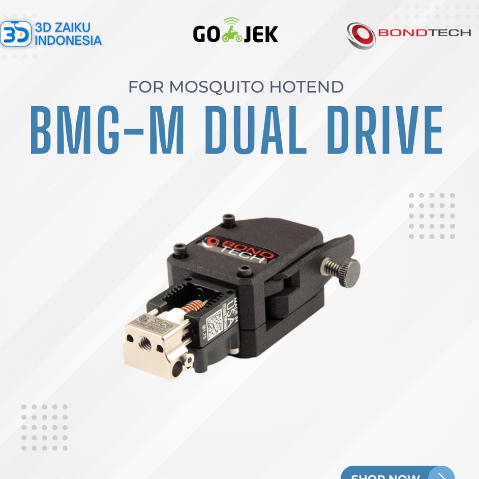 Original Bondtech BMG-M Dual Drive Extruder for Mosquito Hotend