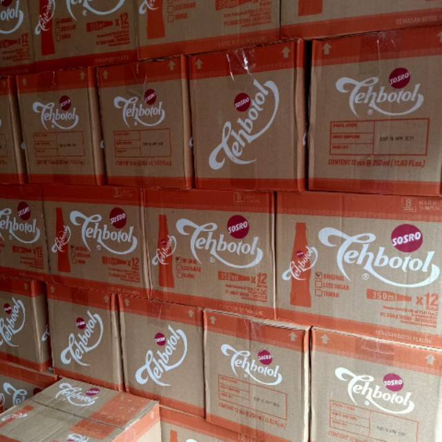 

Teh botol 350 ml per dus isi 12 botol