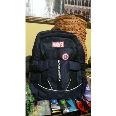 Tas Ransel Marvel Navy