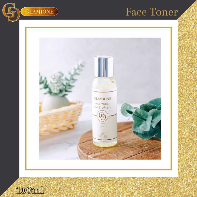 Glamione Brightening Face Toner Pemutih Wajah Putih Glowing Permanen Skincare Whitening BPOM