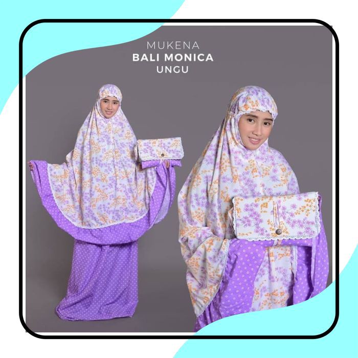 TERLARIS RAMADHAN / MUKENA DEWASA MONICA UNGU / Traveling / JUMBO