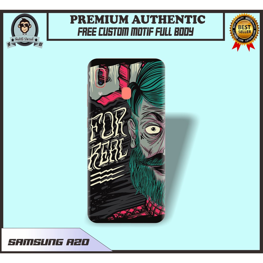 GARSKIN HANDPHONE  SAMSUNG A20 COD