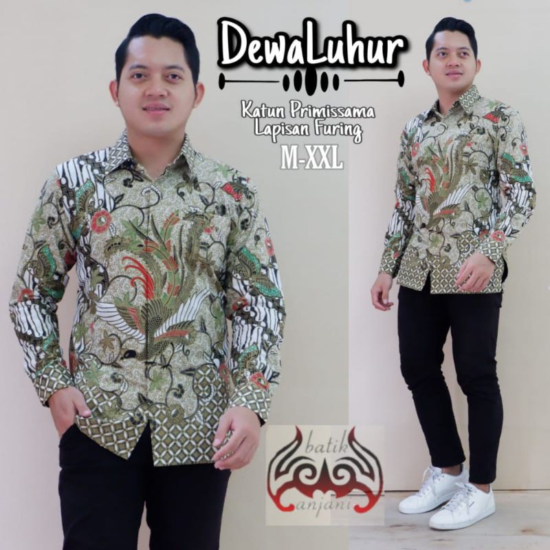 DEWA LUHUR baju batik fullfuring katun primisima