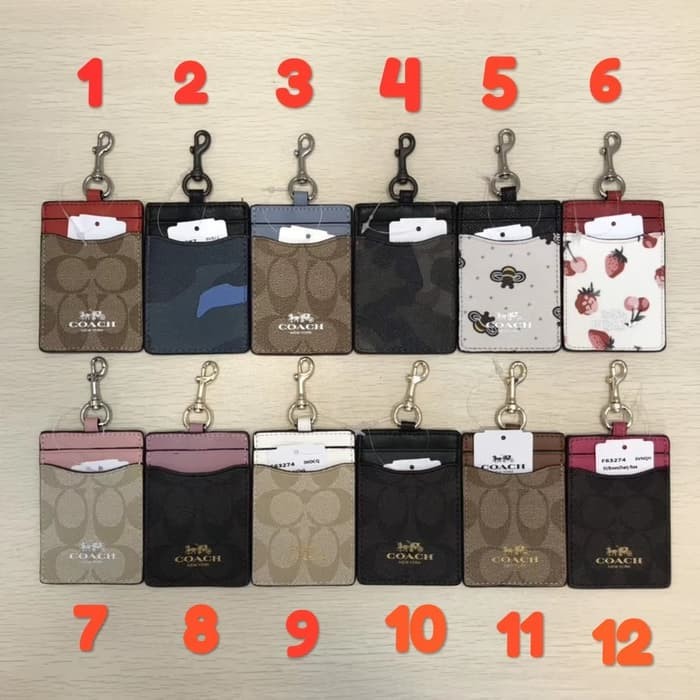 

COACH LANYARD ID / COACH Card Wallet