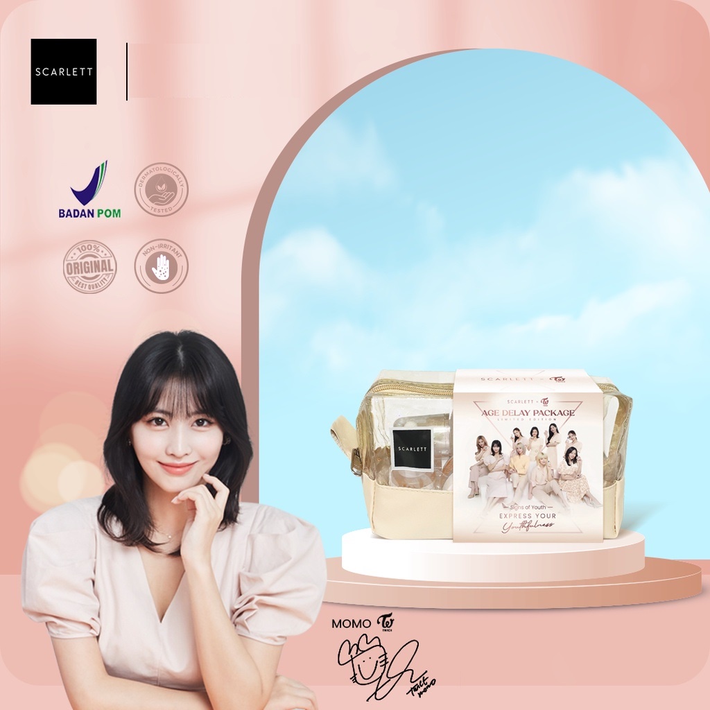 SCARLETT x TWICE Package Limited Edition | PAKET TWICE BY AILIN