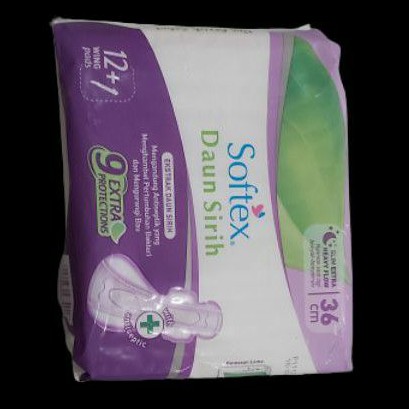 softex daun sirih 36cm | isi 12+1 wing pads