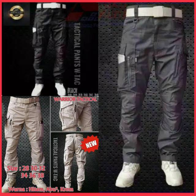 CELANA TACTICAL Cargo Gunung Lapangan PDL Ripstop WTac