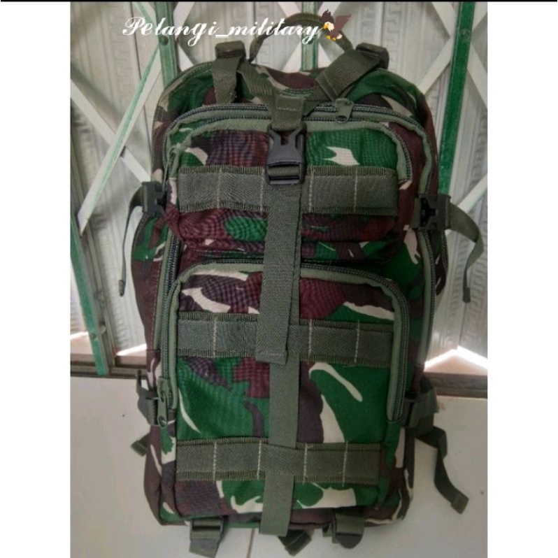 Ransel lebanon loreng TNI/tas punggung militer