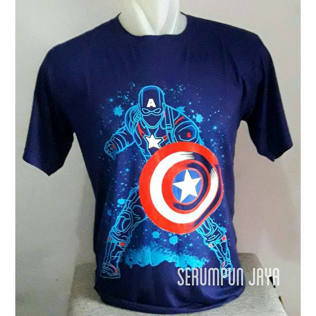 KAOS DISTRO KARAKTER IRON MAN - KAOS PRIA SUPERHERO IRON MAN