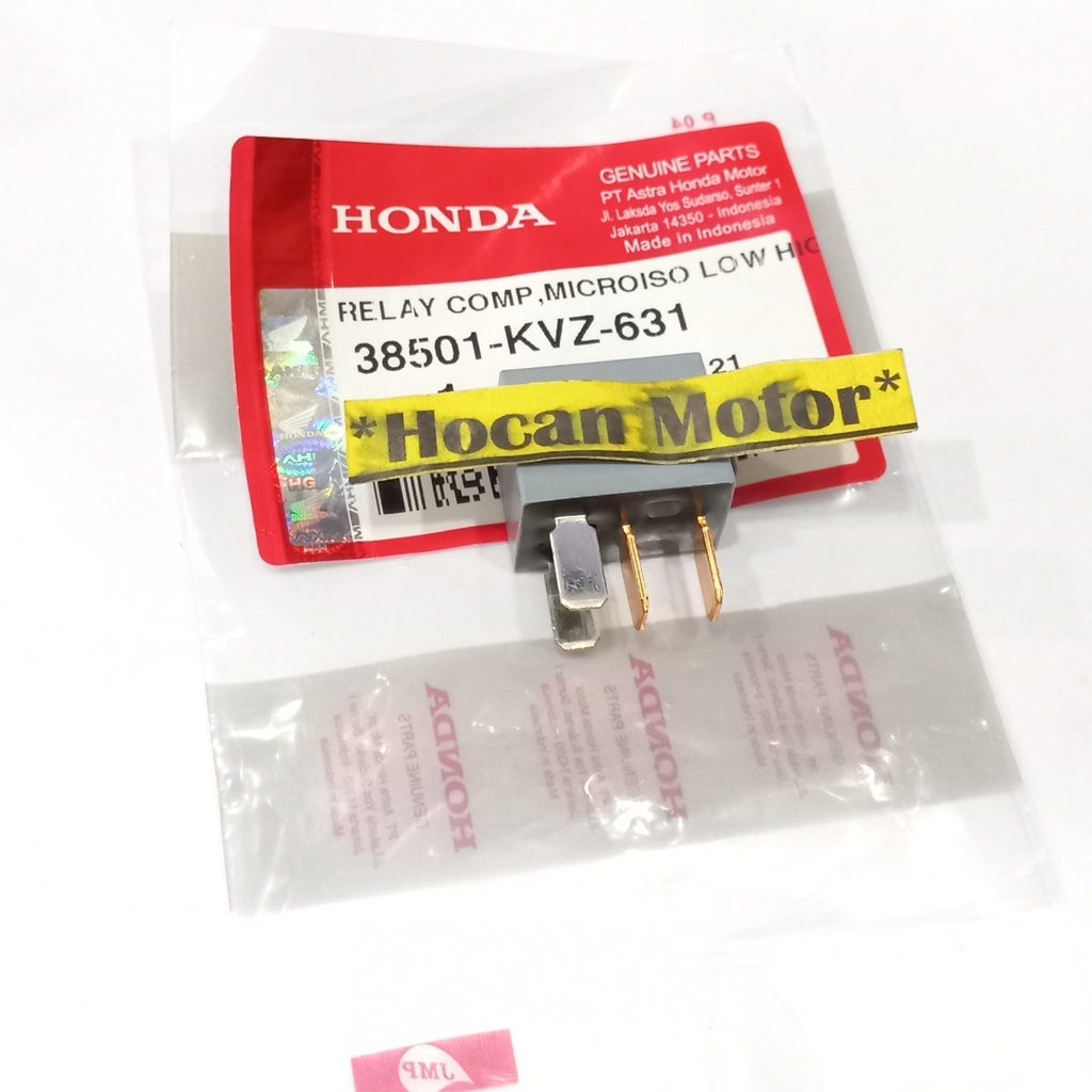 RELAY STATER KAKI 4 BEAT ESP STREET SCOOPY F1 VARIO 110 LED 38501-KVZ-631 ASLI AHM-1