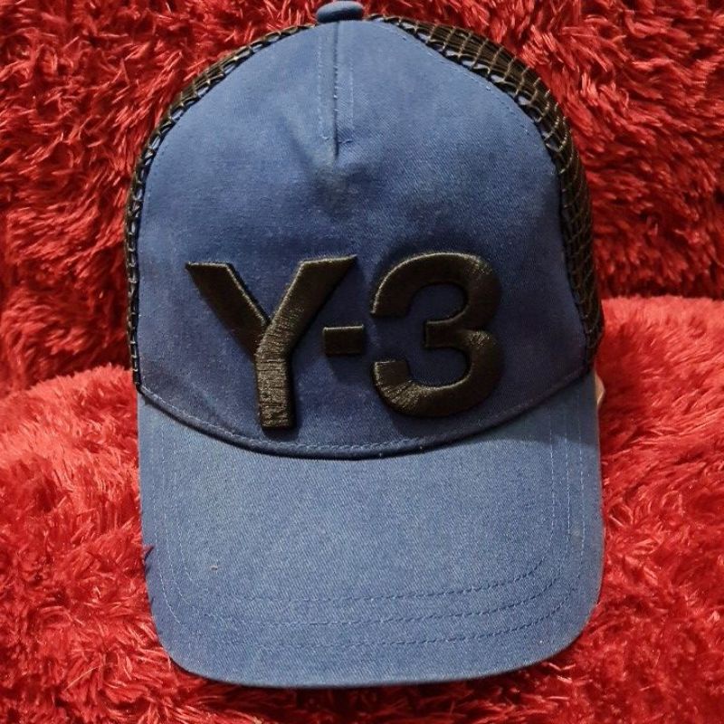 Y-3 Yohji Yamamoto trucker hat cap
