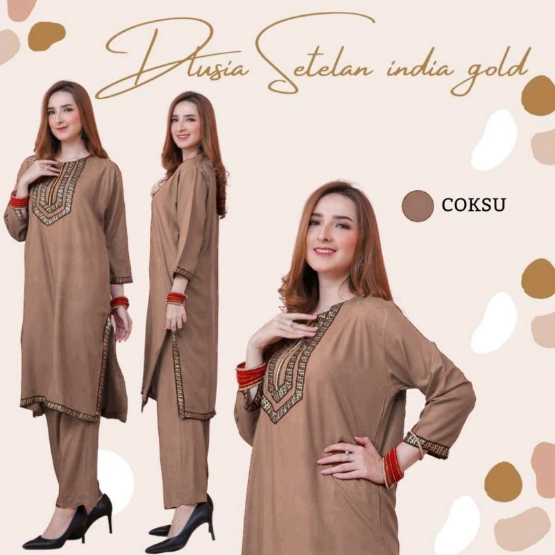 Setelan Jumbo Dlusia Rayon Premium Busui Resleting Depan One Set Kekinian Termurah