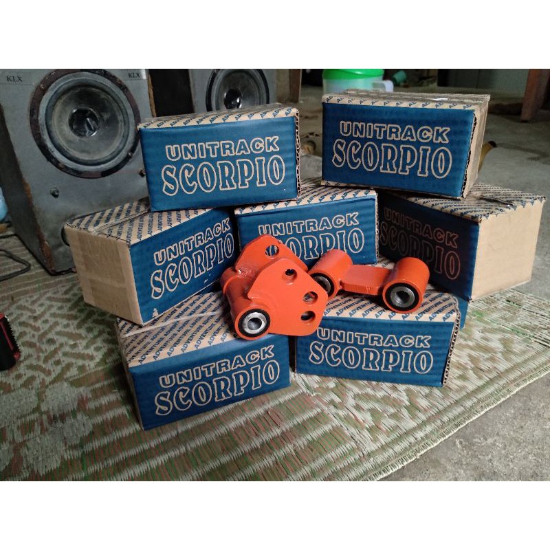 UNITRACK SCORPIO 3 LUBANG PENINGGI MONOSHOCK / SHOCK BELAKANG SCORPIO Scorpio full  laher bearing