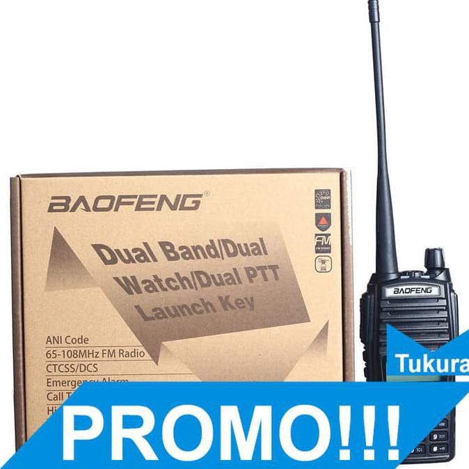 Promo Ht Baofeng Bf Uv-82 / Uv 82  Dual Band 5 Watt  Batere 2800 Mah