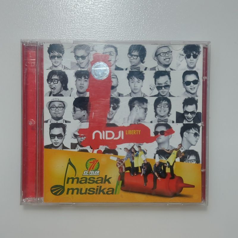CD Kaset Album Musik Nidji Liberty