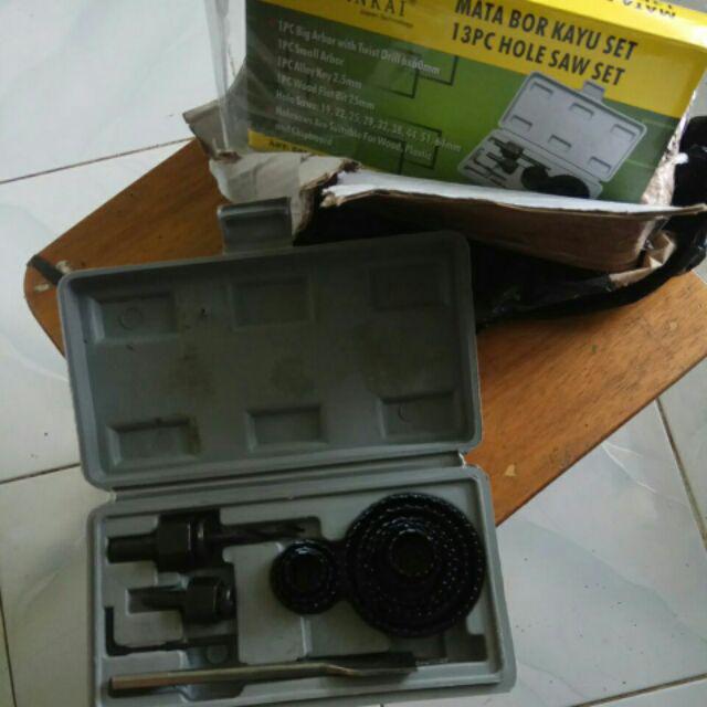 Hole Saw Kit Set 13pcs Nankai