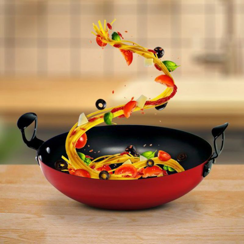 Wajan Maspion Wonder Wok 36cm / Wajan Penggorengan Anti Lengket ukuran 36cm