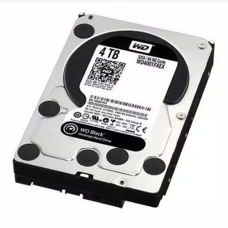 Harddisk HDD WDC 4TB SATA BLACK - Hardisk WD BLACK 4TB 3.5 Inch SATA