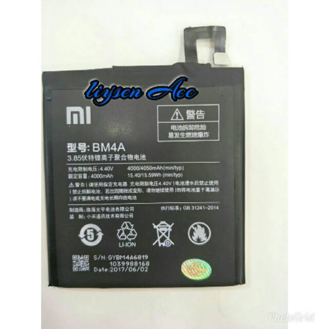 Baterai Xiaomi Redmi Pro BM 4A. Original 100%